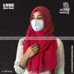 Luxe Hijab - Hot Red