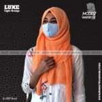 Luxe Hijab - Light Orange