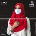 Luxe Hijab - Tomato Red