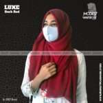 Luxe Hijab - Dark Red