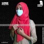 Luxe Hijab - Orange Red