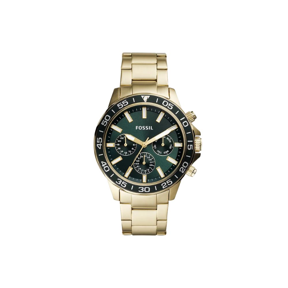 Fossil-BQ2493-Bannon-Multifunction-Green-Dial-Mens-Watch