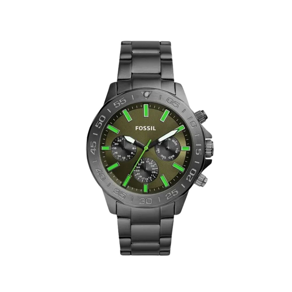 Fossil-BQ2504-Bannon-Multifunction-Green-Dial-Mens-Watch
