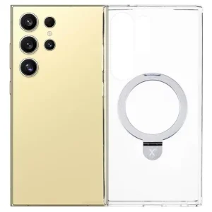 X-LEVEL Pithy Stone II PC+TPU Magnetic Kickstand Case for Galaxy S24 Ultra